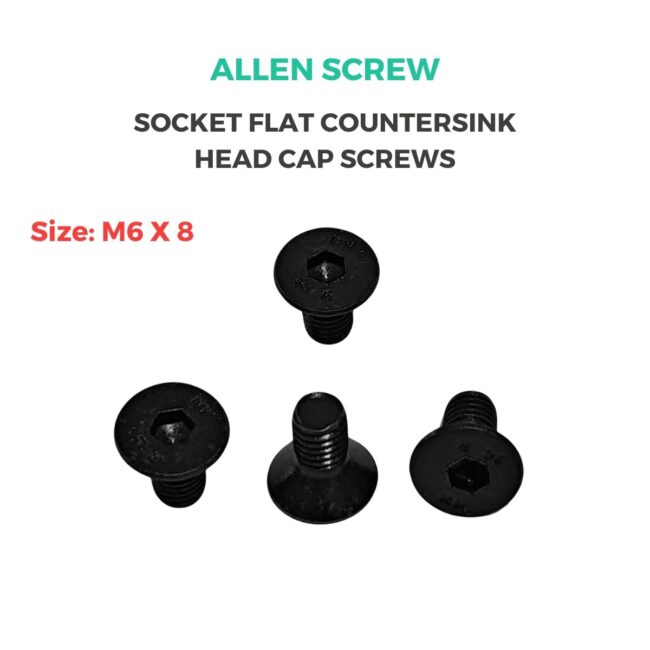 M6x8 CSK