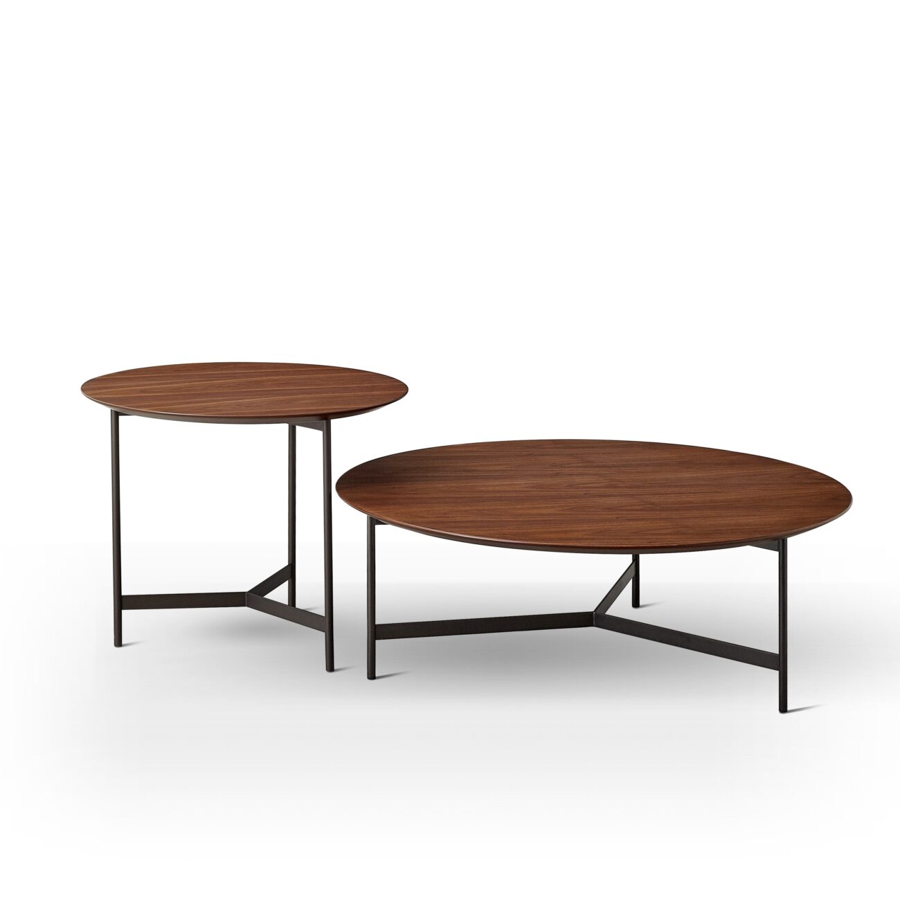 Oval Nesting Coffee Tables - Image 3