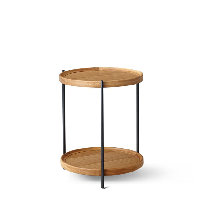 Two-Tier Round Side Table - Image 3