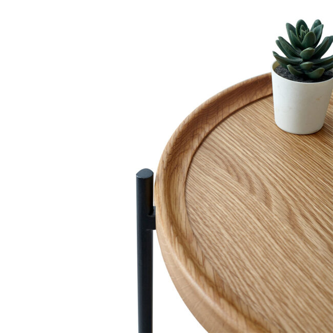 Two-Tier Round Side Table - Image 5