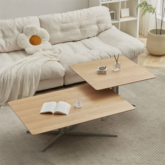 Dual-Top Coffee Table