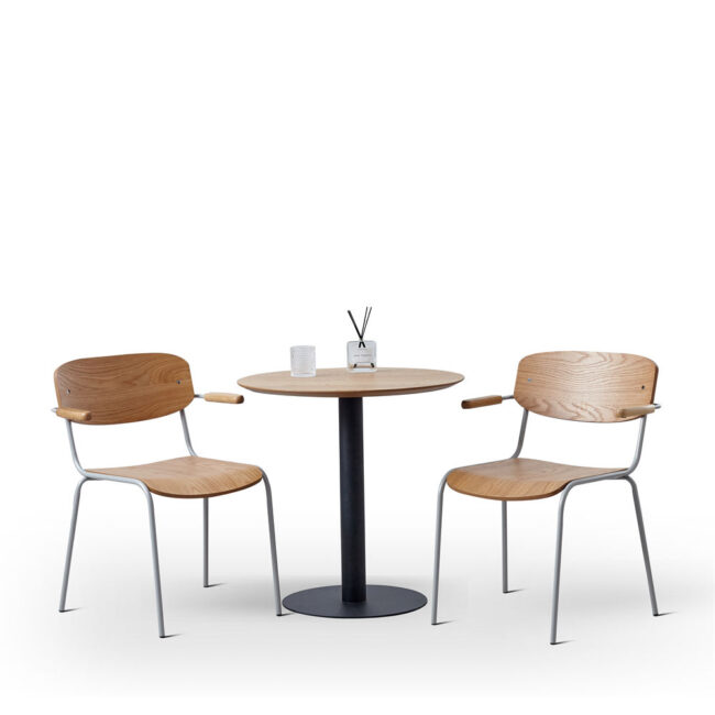 Minimalist Round Coffee Table - Image 4