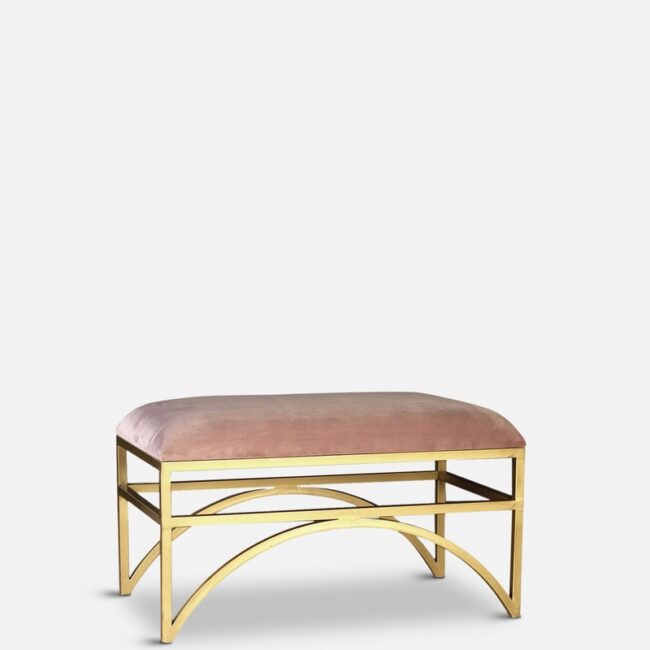 Elegant Velvet Coffee Table - Image 5