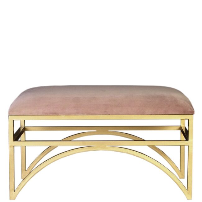 Elegant Velvet Coffee Table - Image 6